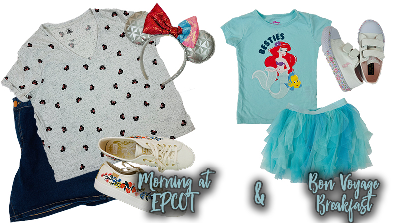 Disney EPCOT Morning Outfits