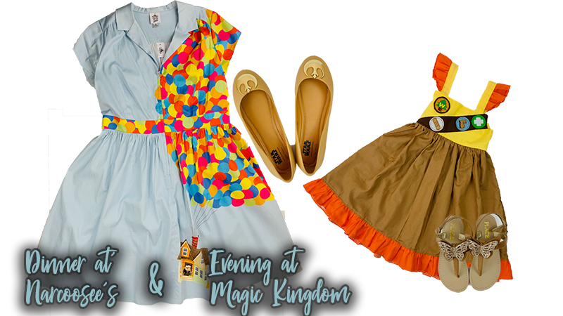 Disney Evening at Magic Kingdom Outfits