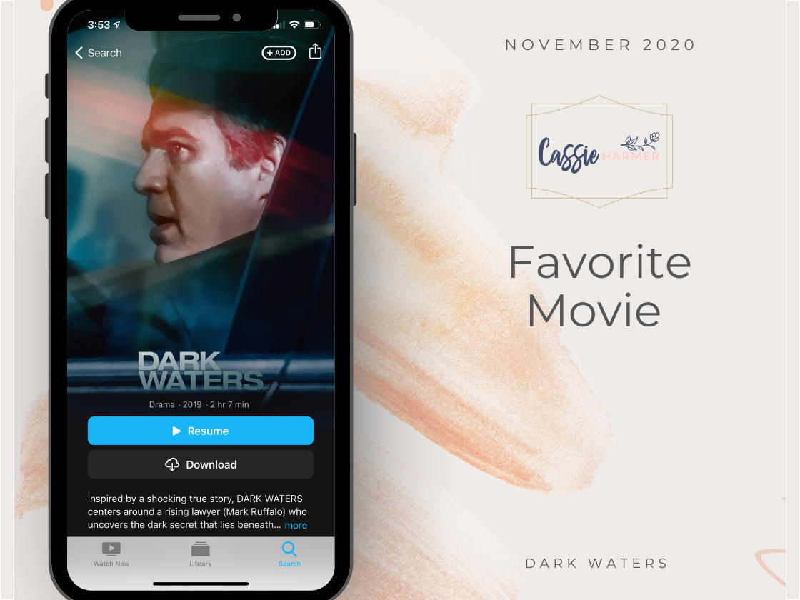 Dark Waters Movie Dark Waters movie