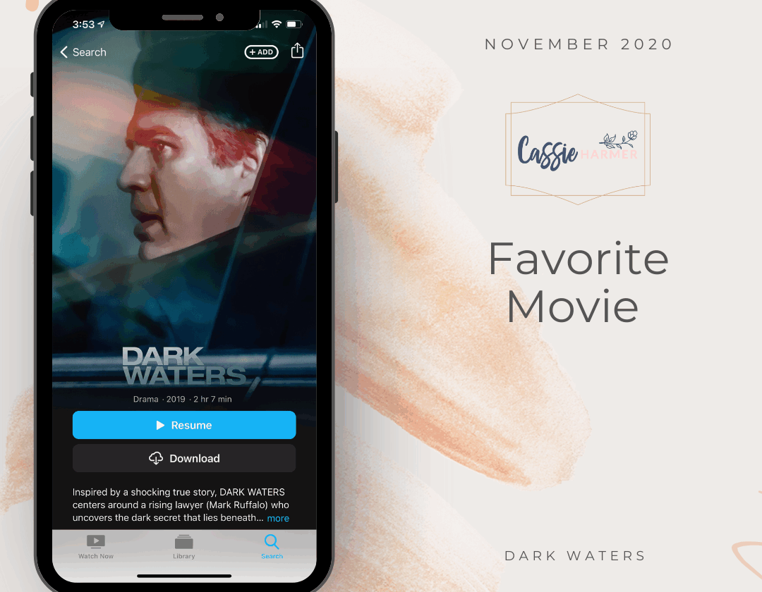 Dark Waters Movie Dark Waters movie