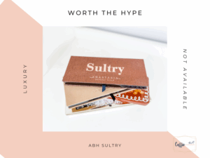 Worth the Hype eyeshadow palette tag