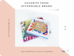 Favorite from Affordable Brand eyeshadow palette tag