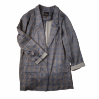 Liverpool from Wantable navy plaid blazer