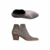 Violet & Red from StitchFix Taupe booties